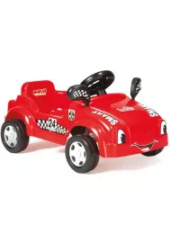 Auto na peday czerwone Dolu