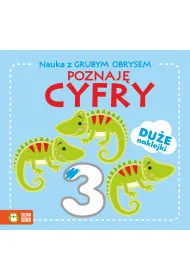 Poznaj cyfry. Nauka z grubym obrysem
