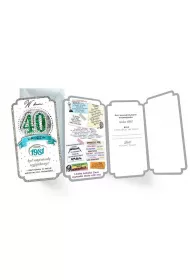 Kukartka Karnet PM-172 Urodziny 40 2021