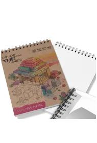 Rawmark Blok A5 do marker�w 40 ark. 200gsm 1szt.mix
