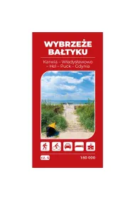 Mapa turystyczna Wybrze�e Ba�tyku 4 Karwia W�adys�awowo Hel Gdynia  1:50 000