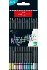 Faber-Castell Kredki tr�jk�tne Black Edition 12 szt.