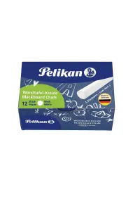 Pelikan Kreda bezpy�owa bia�a 12 szt.