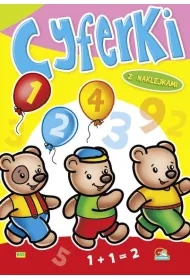 Cyferki z naklejkami
