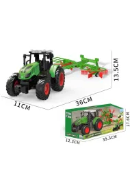 Traktor z przyczep� 36x11x13,5cm open box Madej