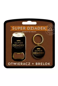 Set Otwieracz + Brelok dla Dziadka - So Macho