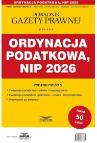 Ordynacja podatkowa, NIP 2026. Podatki