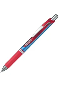 Pentel D�ugopis �elowy EnerGel BLN75 automat. czerw.