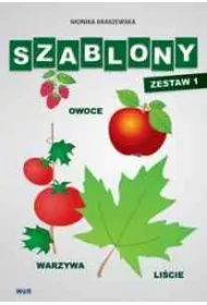 Szablony - Zestaw 1 - Owoce, warzywa, li�cie