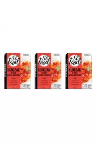 So Food Kurczak w sosie sodko-kwanym z ryem zestaw 3 x 330 g