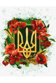 Ideyka Malowanie po numerach - Kwitn�cy tr�jz�b 40x50cm