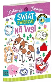 Kolorowanka a4 �wiat zwierz�t - na wsi