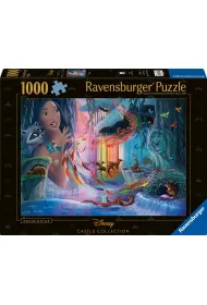 Puzzle 1000 el. Zamki Disneya Pocahontas Ravensburger