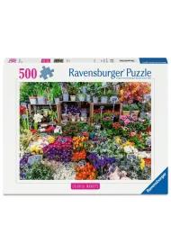 Puzzle 500 Flower Market, France Ravensburger