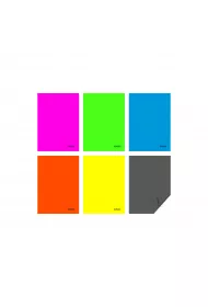 Herlitz Zeszyty A5 Colors kratka 60 kartek 5 szt.