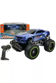 Auto zdalnie sterowane R/C 6.5 km/h niebieskie LeanToys