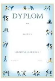Henry Dyplom A4 Dyscyliny w ramce