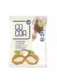Cocoa Migday w biaej polewie kokosowej 70 g Bio