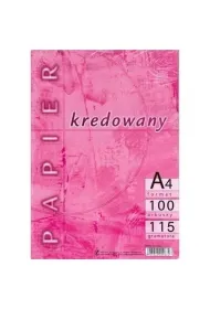 Papier kredowy Kreska 115g 2 str. `100
