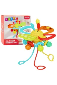 Gryzak sensoryczny 6w1 LeanToys