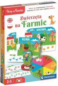 Zwierz�ta na farmie. Ucz� si� bawi�c Clementoni