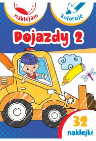 Pojazdy 2. Naklejam i koloruj�