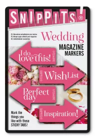 If Snippits! Wedding. Znaczniki �lub samoprzylepne