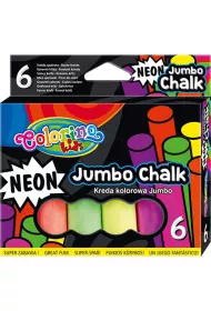 Patio Kreda Colorino Kids neonowa Jumbo 6 szt.
