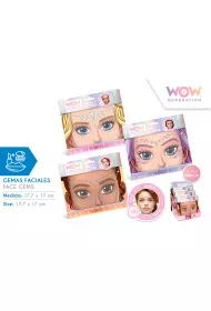 Zestaw do ozdabiania twarzy WOW00099 1szt.mix KIDS EUROSWAN