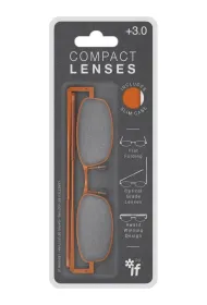 Compact Lenses Okulary +3.0 mix kolor�w + etui