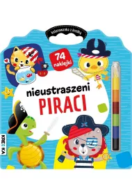 Nieustraszeni piraci. Kolorowanka z kredk�