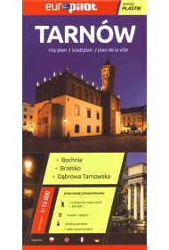 Tarn�w.Foliowany plan miasta w skali 1:13 000