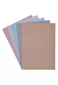 Office Products Teczka z gumk� soft touch pastelowa