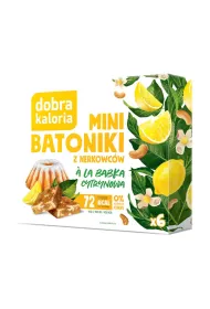 Dobra Kaloria Mini batoniki a la babka cytrynowa 6 x 17 g