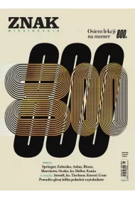 Miesi�cznik Znak 800 01/2022 Osiem lekcji na 800