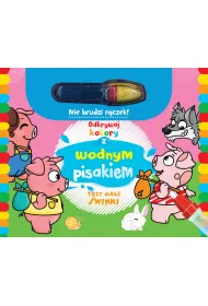 Odkrywaj kolory z wodnym pisakiem. Trzy ma�e �winki