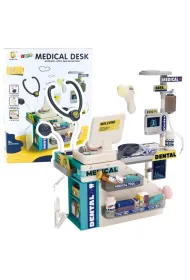 Zestaw lekarza dentysty farmaceuty z akcesoriami LeanToys