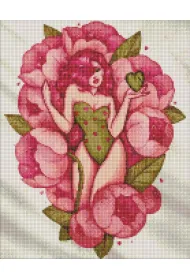 Ideyka Diamentowa mozaika - Delikatno�� wiosny 40x50cm