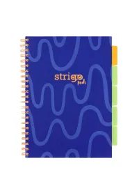 Strigo Ko�ozeszyt Pads A4 Neon granatowy linia 100 kartek