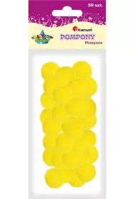 Titanum Pompony poliestrowe 25mm