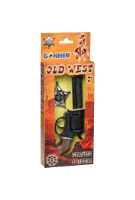 Rewolwer kowbojski + odznaka Gonher