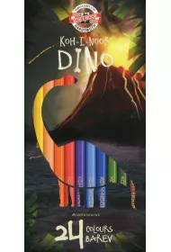 Koh-I-Noor Kredki Dino 3594 24 szt.