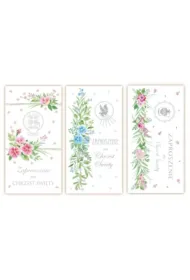 Merigraf Zaproszenia Chrzest �w boho mix 10 szt.