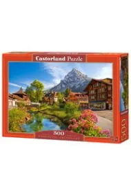 Puzzle 500 el. Kandersteg Szwajcaria Castorland