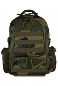 St. Majewski Plecak 4-komorowy Military Woodland Camo