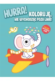 Hurra! Koloruj� nie wychodz�c poza linie - S�onik