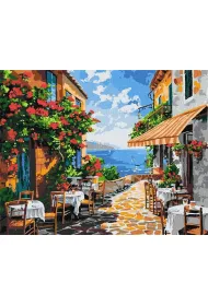 Ideyka Malowanie po numerach - Cichy zak�tek 40x50cm