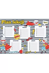 Henry Plan lekcji A5 Superbohater