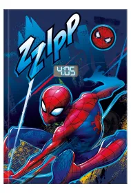 Marvel - komiksy, zabawki, gad�ety Notatnik z zegarkiem LCD Spiderman SPD7049