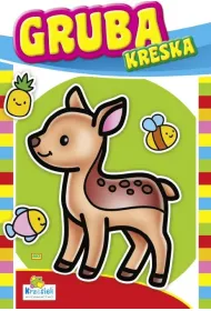 Kolorowanka Gruba kreska sarenka (B-5, 16 str.)